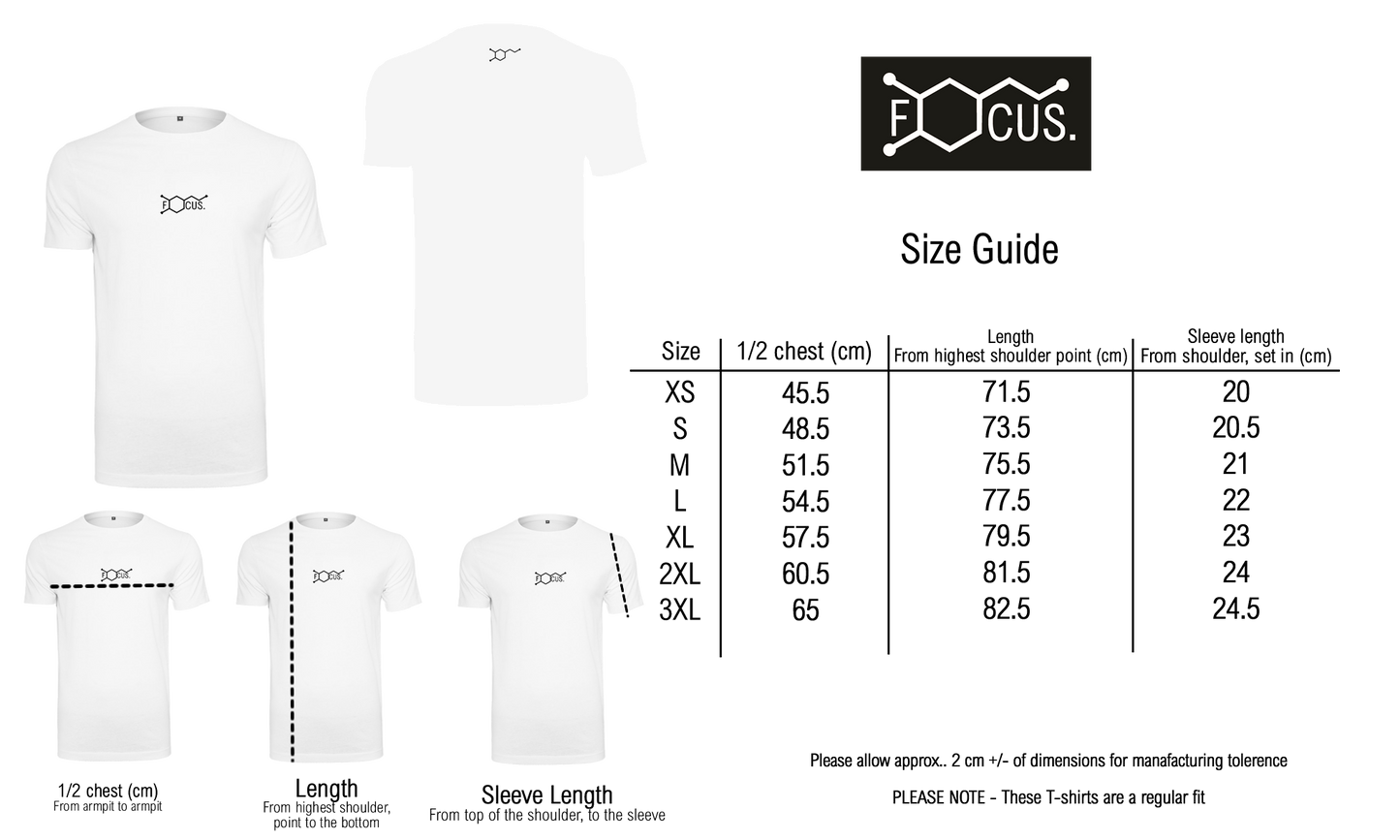 The Focus Tee - Black